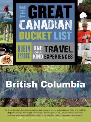 cover image of The Great Canadian Bucket List — British Columbia